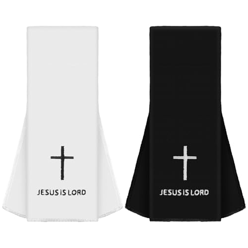 Christian Cross Football Towel - Cotton Religious Sports Gear for QB Players