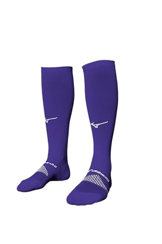 Mizuno Men's Purple Performance Socks - Large