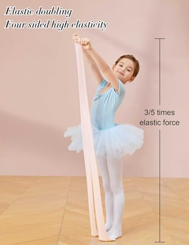 Soft Ballet Convertible Tights for Toddler Girls, 60D, 10-12 Years - Ballet Pink