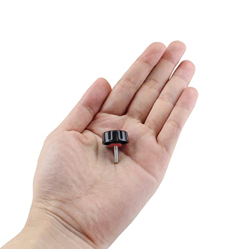 Universal Fishing Reel Handle Screw Caps - Durable Replacement Parts, 5 Pack