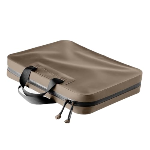 Double Pistol Case - Zippered Semi-Rigid Gun Case, Black & Flat Dark Earth