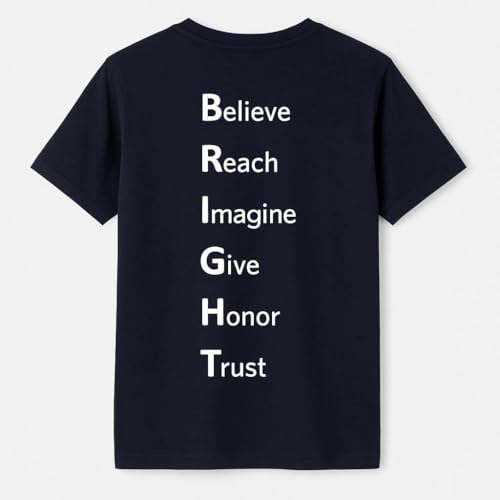 Youth Climb Academy Short Sleeve Spirit Tee - 3T Navy