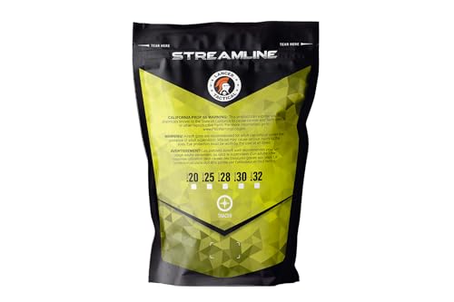Glow in The Dark Airsoft BBs - 0.25g, 4000 Rounds, Seamless Design