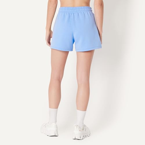 Women's Relaxed-Fit High Waist 4" Active Shorts - Medium Cornflower Blue