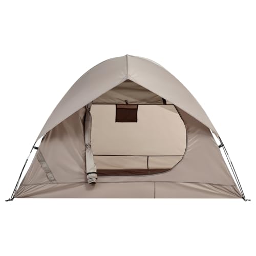 Avocado Green 2-Person Waterproof Backpacking Tent with Rain Fly