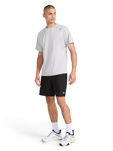 Men's 8-Inch Lightweight Polyester Shorts - Small / Black
