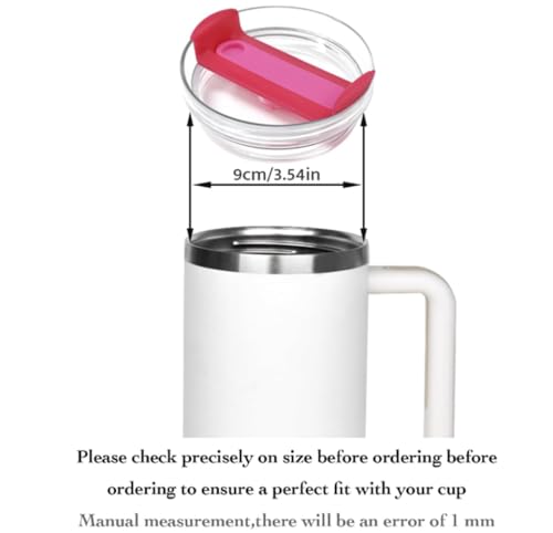 40oz Tumbler Replacement Lid for 9cm Diameter Cups - BPA-Free - Purple