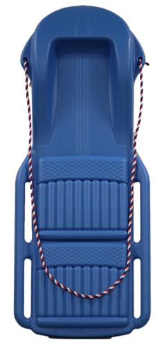 Retro Racer Snow Sled - Durable Design, Cool Blue - 1 Pack