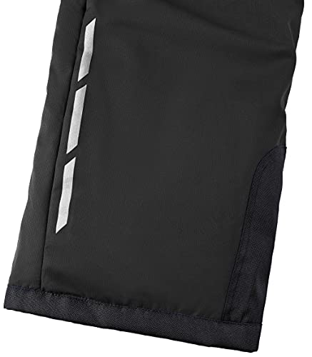 BenBoy Kids Snow Ski Bib Pants Waterproof Windproof Black Small