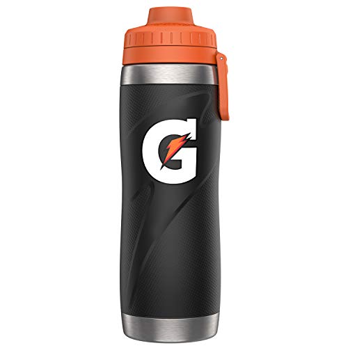 Gatorade 26oz Stainless Steel Sports Water Bottle - Black