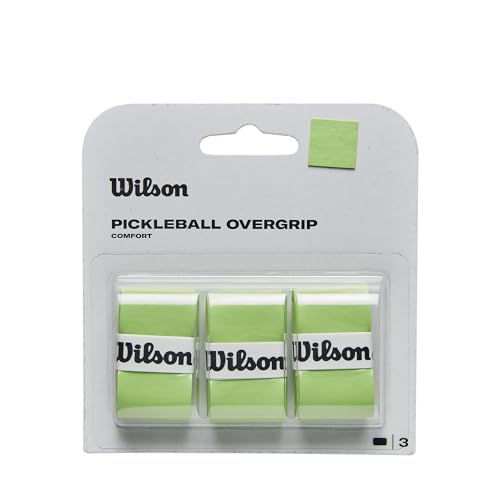 Pickleball Paddle Overgrips - Green, 3 Pack for Optimal Grip