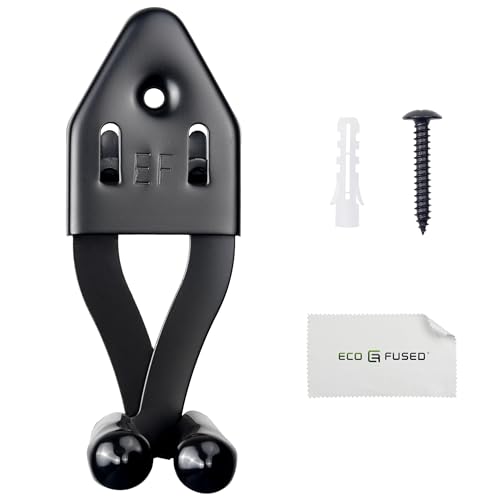 Vertical Sword Mount - Adjustable Wall Hanger for Daggers & Knives - Black