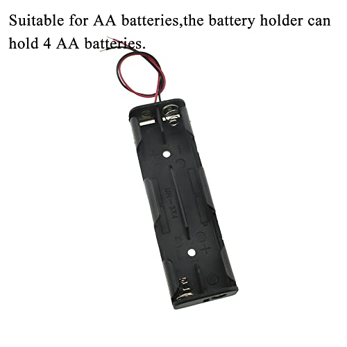 4-AA Battery Holder Tube Adapter - 6V 4P(Style2)-1P