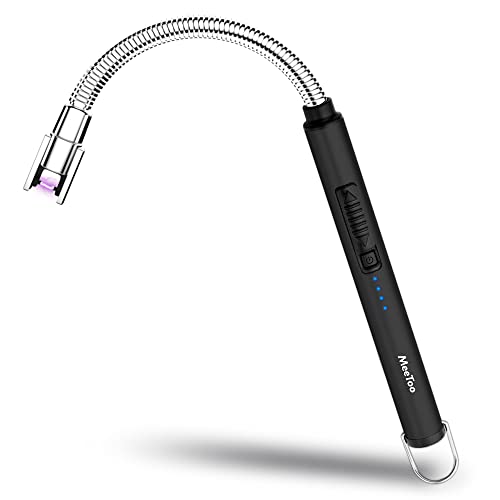 Rechargeable USB Electric Candle Lighter - Plasma Arc, Black