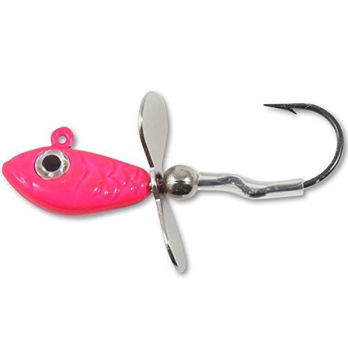 Whistler Jig Fishing Lure - Glow / 1/4 Oz