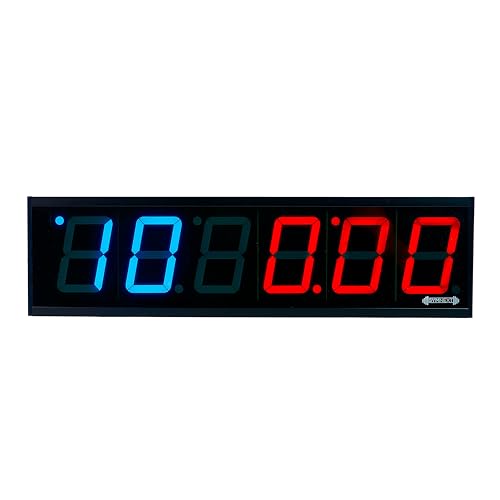 Bluetooth App-Controlled 13" LED Gym Clock - Flex Timer