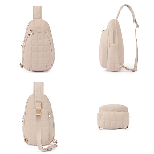 CLUCI Pickleball Bag for Women Quilted Crossbody Sling Bag