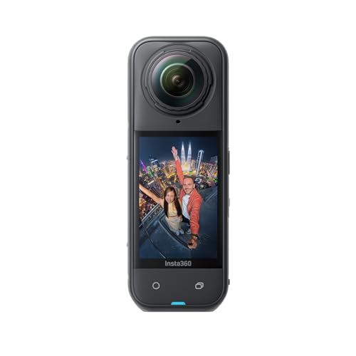 8K 360° Action Camera with Waterproof Design and Stabilization