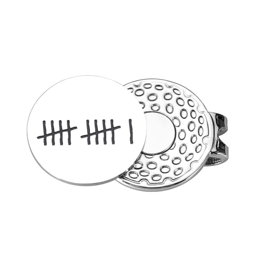 Magnetic Golf Ball Marker Hat Clip 11th Anniversary Gifts - FOOZDEEVAAQ