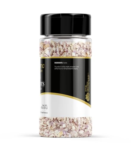 Freeze-Dried Shallots - 0.9 Ounce Shaker Jar