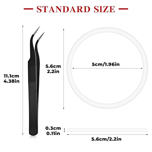 6 Silicone O-Ring Seals for Wide Mouth Water Bottles - 2.2 Inch