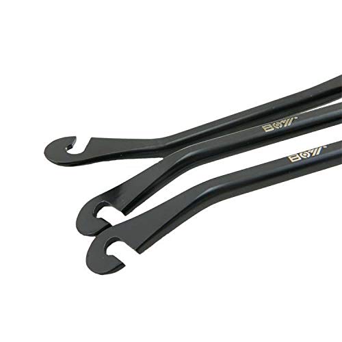 3-Piece Bicycle Tire Lever Set - Durable Carbon Steel Bike Repair Tool
