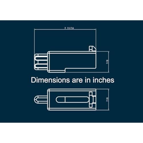 Replacement Latch for Regalo 1161 and Select Carlson Gates (Gray (Latch Only))