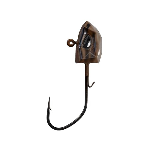 BKK Refrax Jig Head - Natural Goby, 0.375 Ounces | Swimbait Fishing