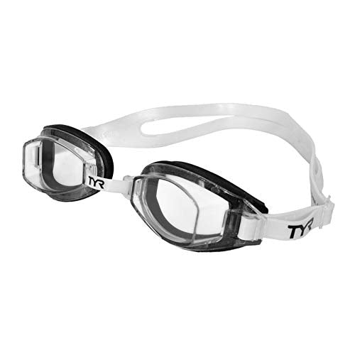 TYR Adult Team Sprint Performance Swim Goggles - Clear Lens