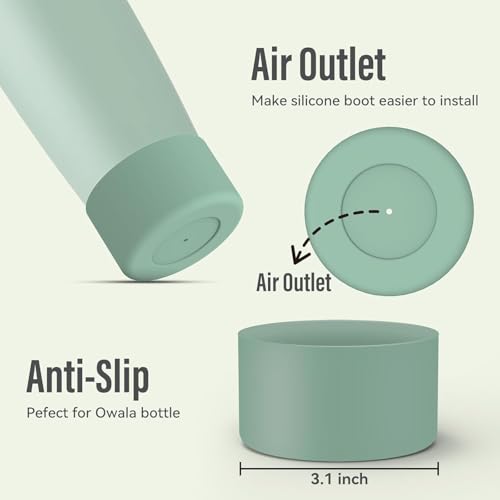 Silicone Boot Sleeve for Owala 30oz & 40oz Tumblers - Black Cherry