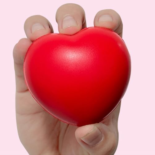 Hand Grip Strengthener Ball - Heart Shaped Finger Trainer