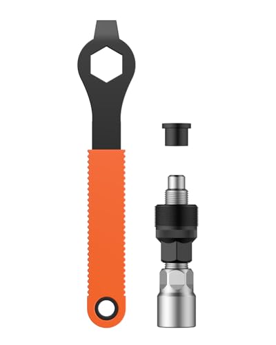 Pawfly Standard Bicycle Crank Puller Kit for Square Taper & Splined Cranks