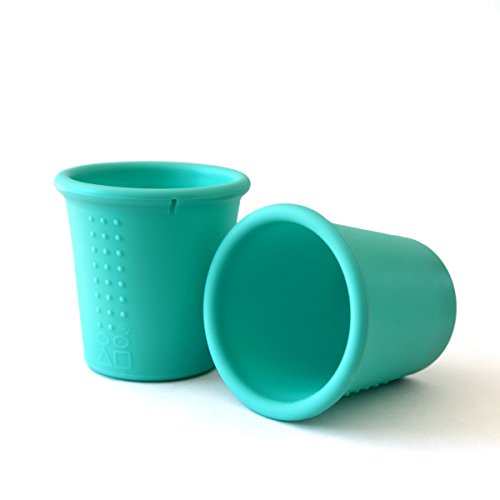Silicone Cups - 8 oz Durable Sea Color Drinkware