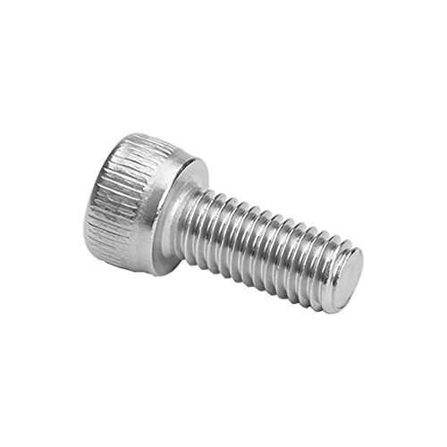 M5x12mm Stainless Steel Water Bottle Cage Bolts for Bicycles - 10 Pack