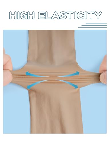 Stirrup Tights for Girls & Women - 60D Ultra Soft - Tan - 2-3T
