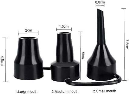 Air Pump Replacement Nozzles - 3 Sizes for Inflatable Products
