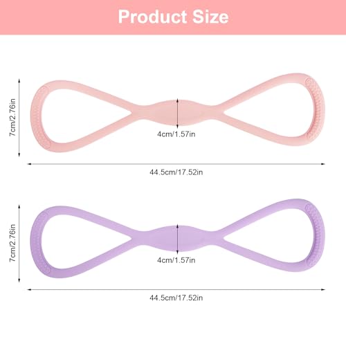 Figure 8 Resistance Bands for Strength Training - 2 Pack