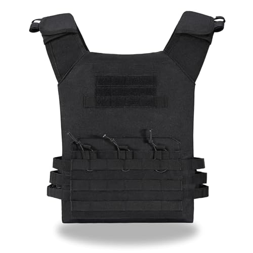 KUIEDIS Tactical Outdoor Vest - Adjustable Breathable Lightweight Paintball & Airsoft Gear