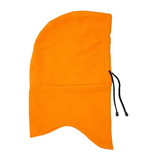 Cold Weather Balaclava Face Mask - Windproof Thermal Hood - Orange