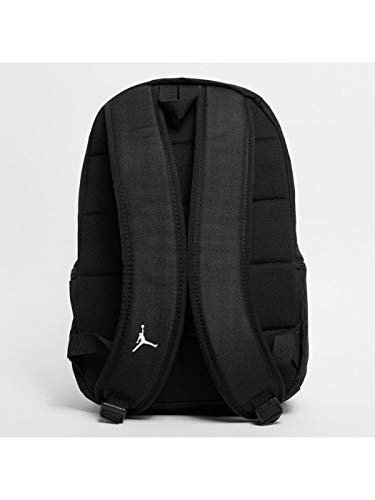 Jordan Backpack - Black, One Size with 15" Laptop Sleeve