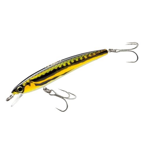 Yo-Zuri Pins Minnow Floating Diver Lure - Gold Flame, 50mm