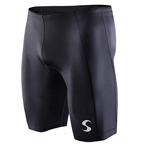 Synergy Men’s Tri Shorts – Black, Size S