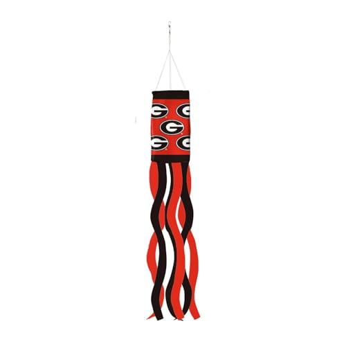 University of Georgia Windsock - 40" Outdoor Tailgate Decor