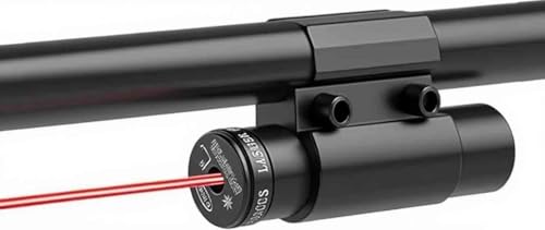 Mini Red Dot Laser Sight with Barrel Clamp Mount for Rifles