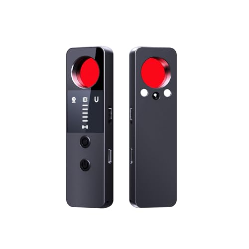 Hidden Camera Detectors, Spy Camera Detector, GPS Tracker Detector, Bug Sweeper Device and Listening Device Detector for Travel, in Car, Office, Hotel