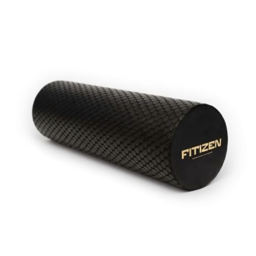 Foam Roller for Muscle Massage - Mini 12 x 4 Inch - Black