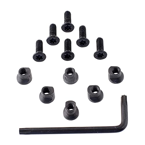 KeyMod Screws and Nuts Set - Pack of 6 with Torx Wrench