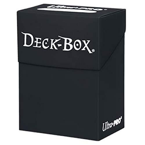 80-Card Deck Box for Trading Cards - Black