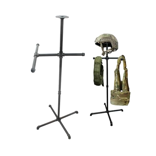 Heavy Duty Police Armor Stand - 70 lbs Load Capacity, Gear Organizer Rack