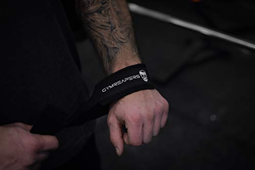 Durable Cotton Lifting Wrist Straps with Neoprene Padding - 18"